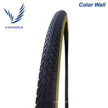 Neumático de bicicleta de pared de color amarillo 26 * 2.125
